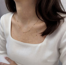 Load image into Gallery viewer, Minimal Diamond-Style Chain Necklace