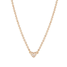 Load image into Gallery viewer, Dainty Diamond Love Necklace
