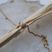 Load image into Gallery viewer, Dainty Diamond Love Necklace