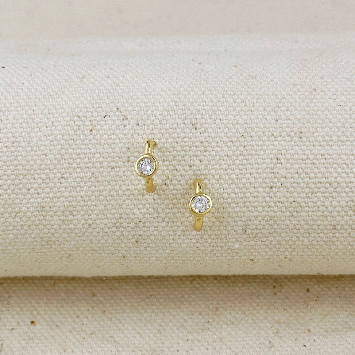 Solitaire Halo Hoops