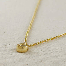 Load image into Gallery viewer, 18k Gold Filled Solitaire Necklace
