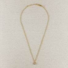 Load image into Gallery viewer, 18k Gold Filled Solitaire Necklace
