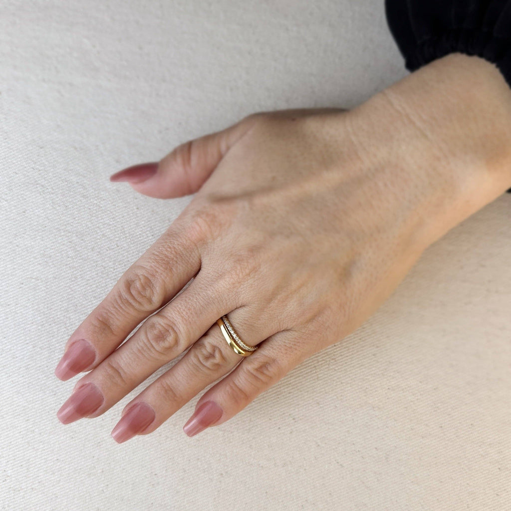 Nesting Wave Ring