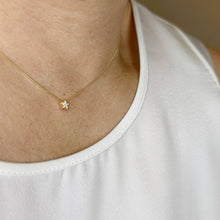 Load image into Gallery viewer, 18k Gold Filled Mini CZ Star Necklace
