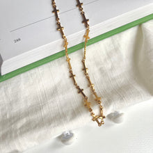 Load image into Gallery viewer, Gold Plated Cross Choker Necklace view 5
