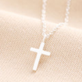 Sterling Silver Small Cross Necklace