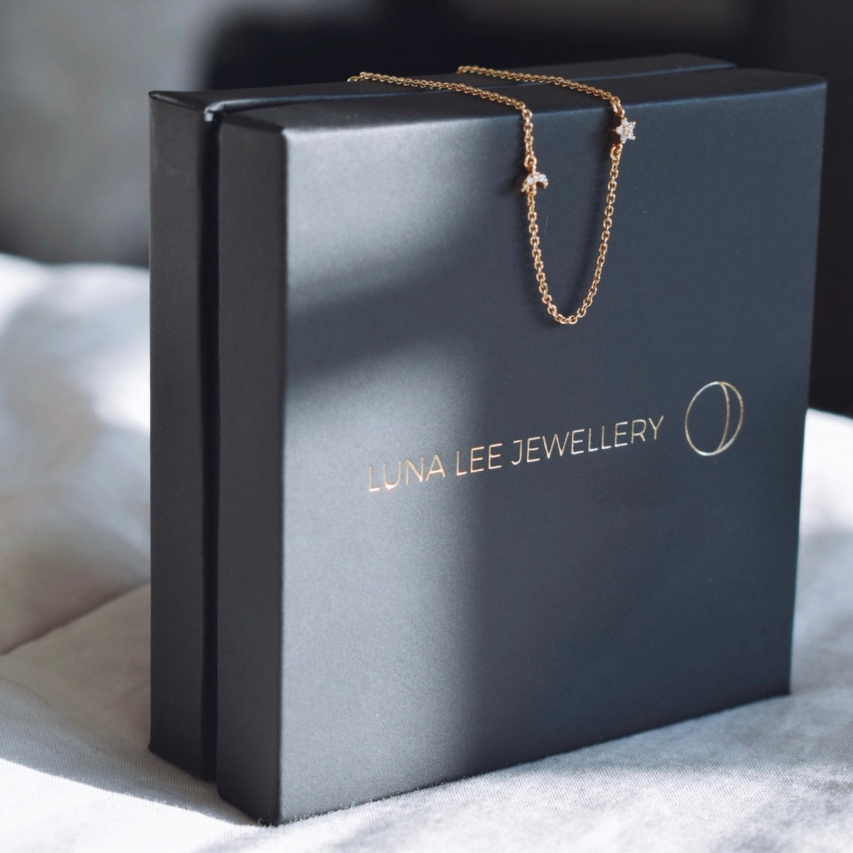 Diamond Night Sky Bracelet — 9ct gold bracelet with pavé diamonds