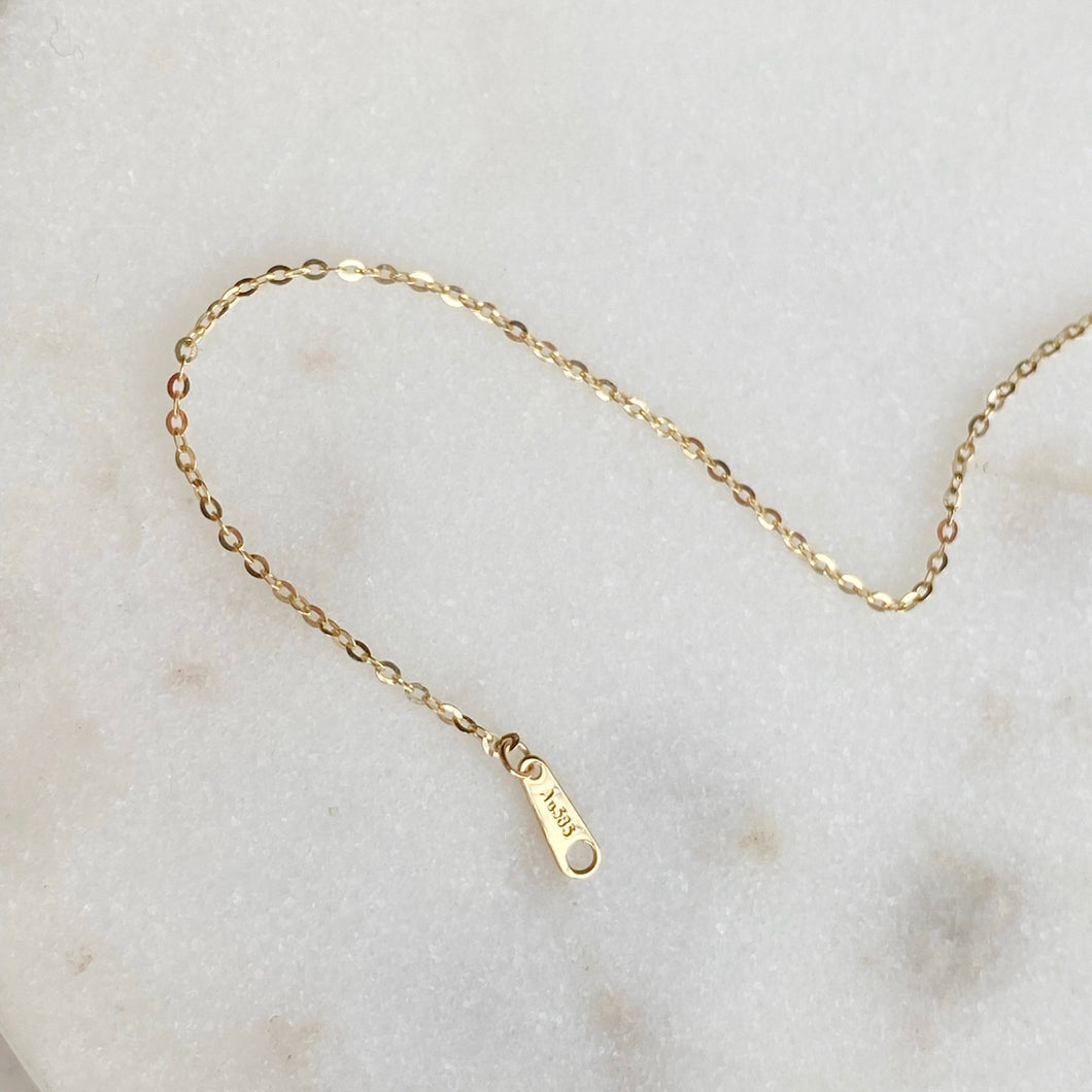 Fine Gold Chain Bracelet