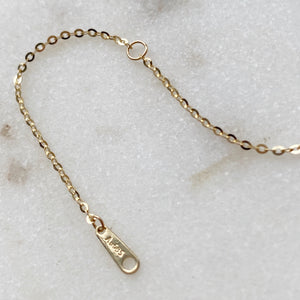 Fine gold chain necklace